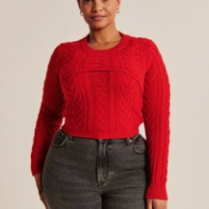 Cable Sweater Shrug Set